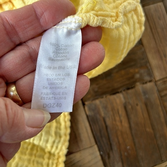 Michael Stars Patsy Square Neck Puff Sleeve Top - Picture 6 of 9